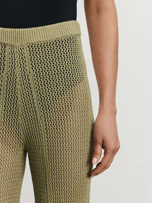 Прямые вязаные брюки / Zarina  фото 7