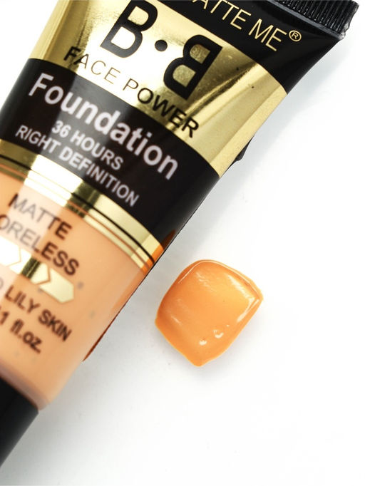 Цена за 2 шт. Матовый BB крем для лица оттенок 01, 40 мл (слоновая кость)