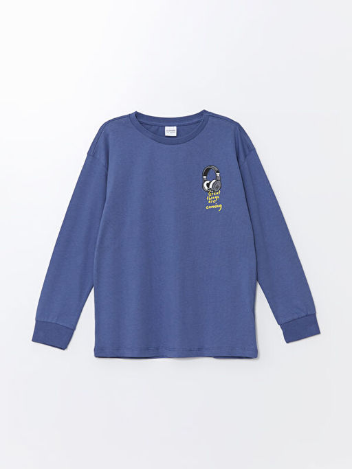 Bisiklet Yaka Erkek ?ocuk Pijama ?st