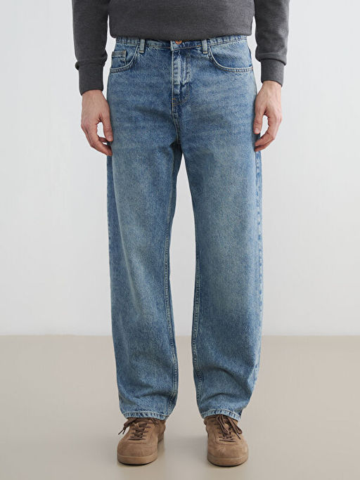 745 Baggy Fit Erkek Jean Pantolon