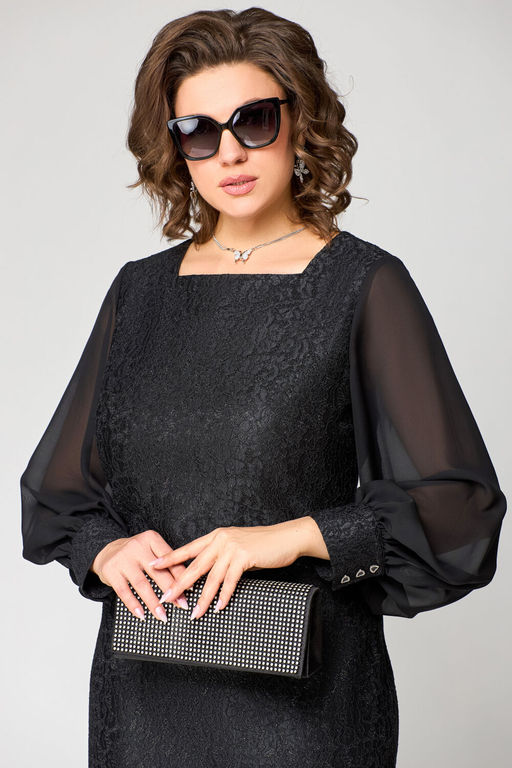 Платье EVA GRANT 7284А-Р черный