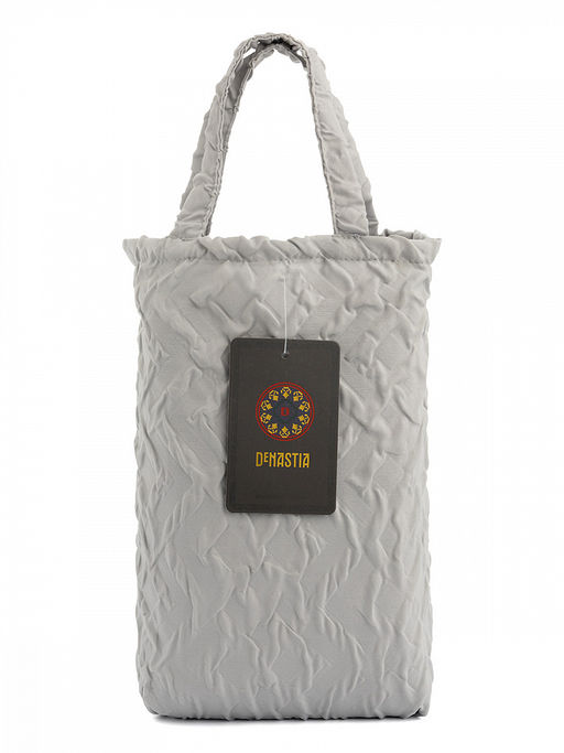 Шторка для ванной 200x200 светло-серый полиэстер - Denastia фото 4