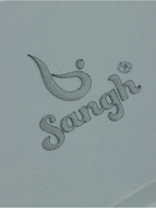 Блок для йоги 23×15×7.5 см, вес 120 г, серый