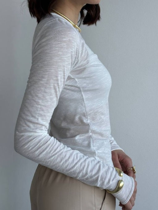 лонгслив паутинка  , ХЛОПОК С ЛАЙКРОЙ - Knitka wear фото 26