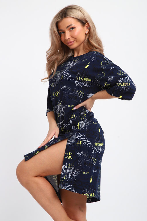 Платье-туника на клепках ТПК-01