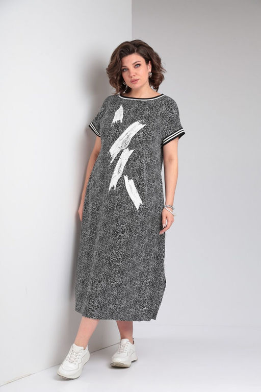 Платье INVITE 4083 черный дизайн - Mira fashion фото 213