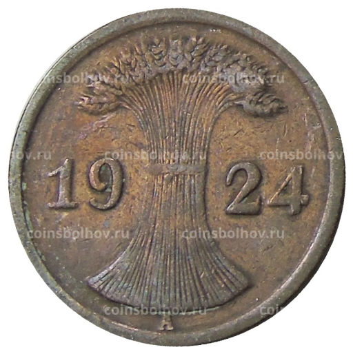 2 рентенпфеннига 1924 года A Германия