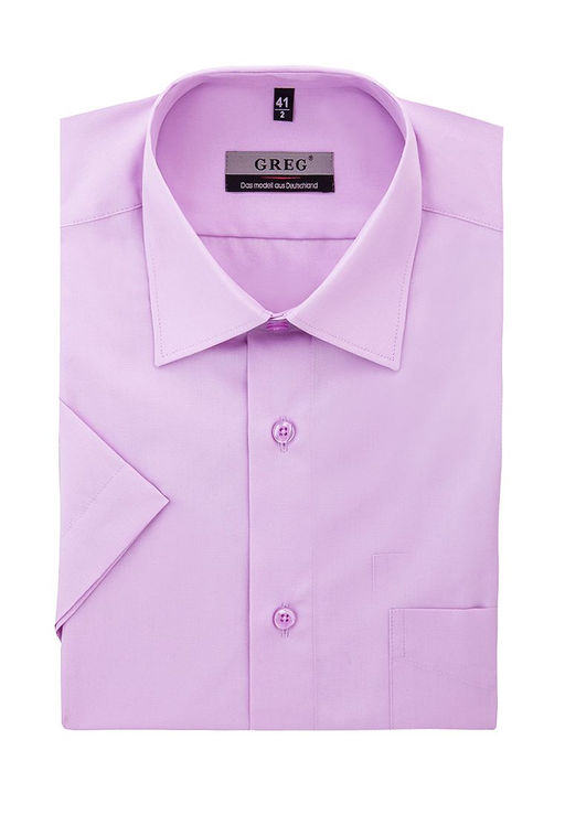 Сорочка мужская короткий рукав GREG 710/309/LCL/ZV  фото 8