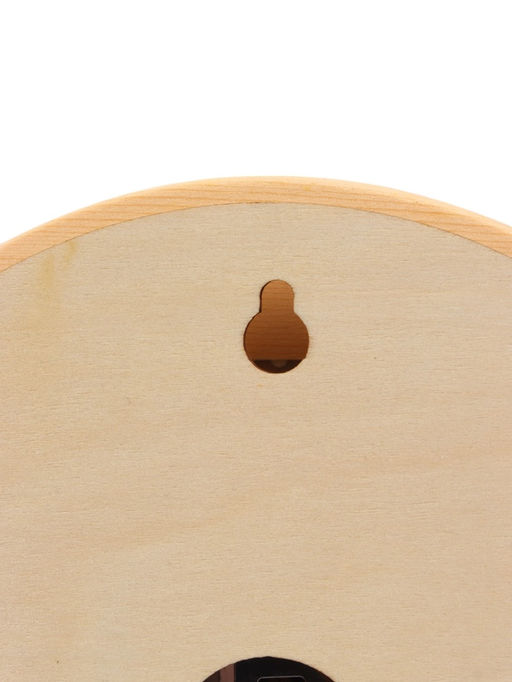 Термометр - гигрометр для бани и сауны «Круглый», деревянный, «Добропаровъ»