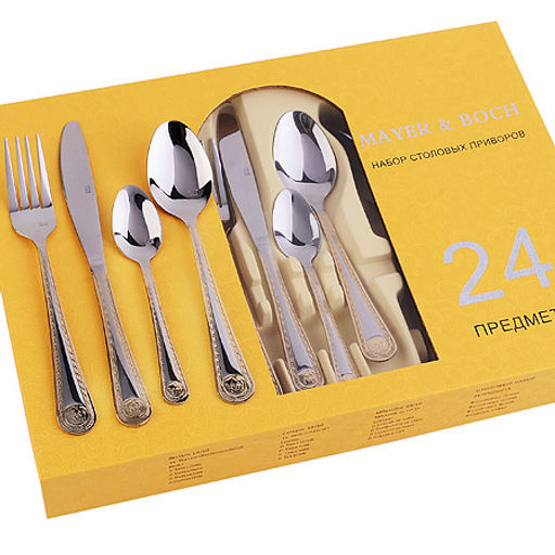 30707 Набор столовых приборов 24пр под/уп MB (х12) - Mayer&boch фото 3