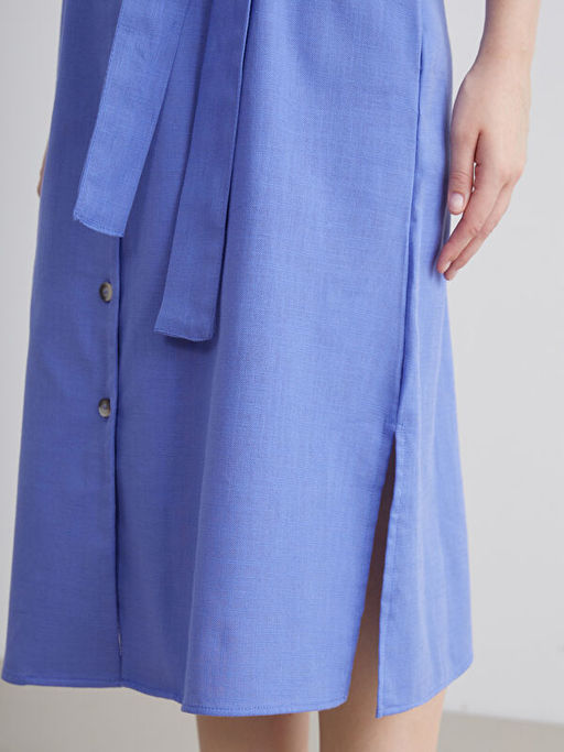 V Yaka Ku?akl? Elbise