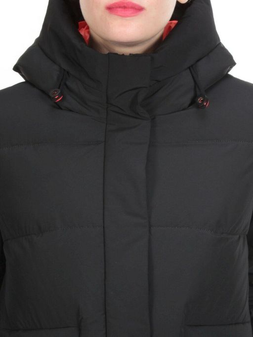 YM 2102 BLACK Куртка зимняя женская MARIA (200 гр. холлофайбера) - Fashion фото 9