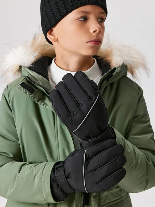 ACOOLA / Перчатки детские Moro черный  фото 7