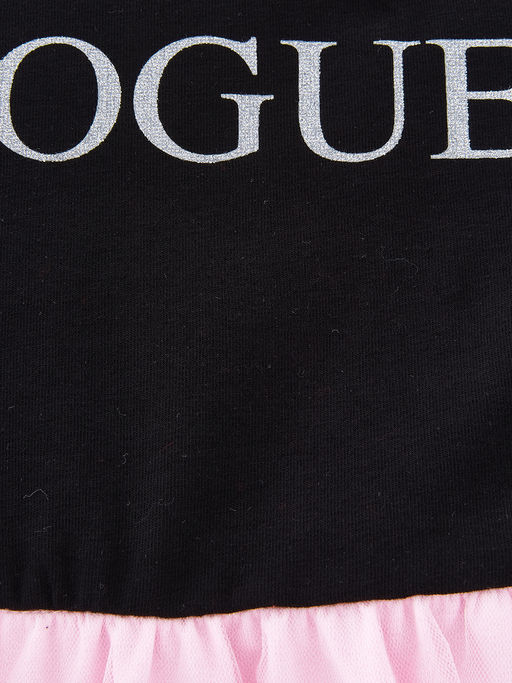 Платье UD 6366 чер/розов - Mini maxi фото 4