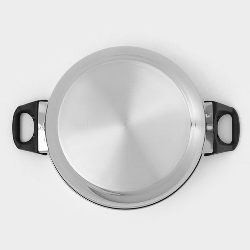 Кастрюля Astell, 2.8 л, d=20 см, с крышкой, капсульное дно, нержавеющая сталь, хромированная