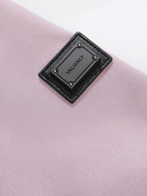 Парка женская софтшелл виндстоппер удлинённая с капюшоном розового цвета 9618_1R