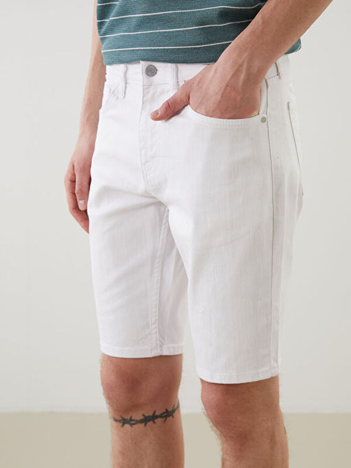 Slim Fit Erkek Jean ?ort