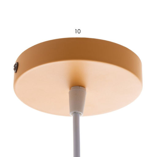 Светильник BayerLux «Канди» 1xE27 40 Вт желтый 16×16×20-120 см