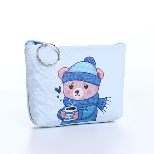 Цена за 2 шт. Кошелёк детский «Мишки», маленький, монетница, МИКС