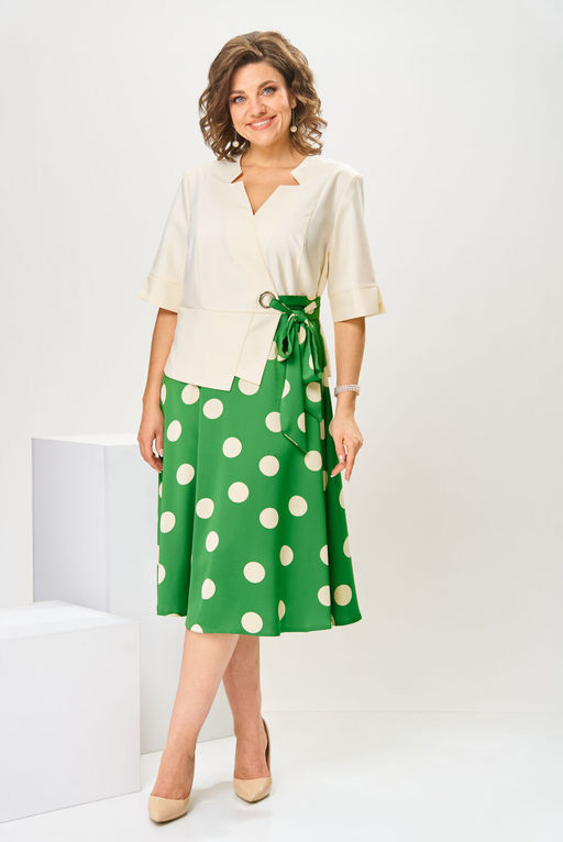 Платье Romanovich Style 1-2798 зеленый