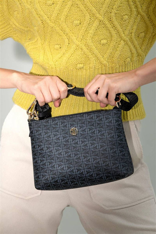 Женская черная сумка через плечо - U.s. polo assn фото 2