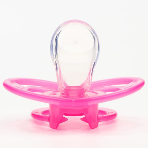 Соска-пустышка ортодонтическая, силикон, от 6 мес., с колпачком, Бантик, цвет розовый - Крошка я фото 6