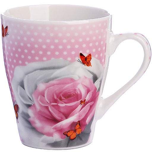 25969 Кружка 340мл Розы (мин.4шт)LR(х36) - Mayer&boch фото 4