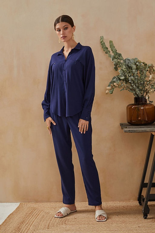 Брюки 61747-1 Темно-Синий