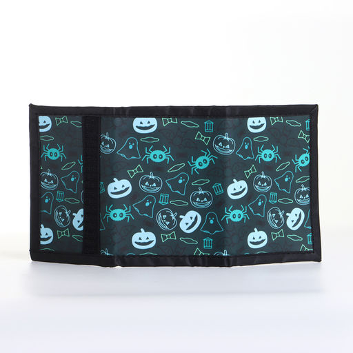 Кошелёк детский на липучке «Выбражулька», тёмно-зелёный