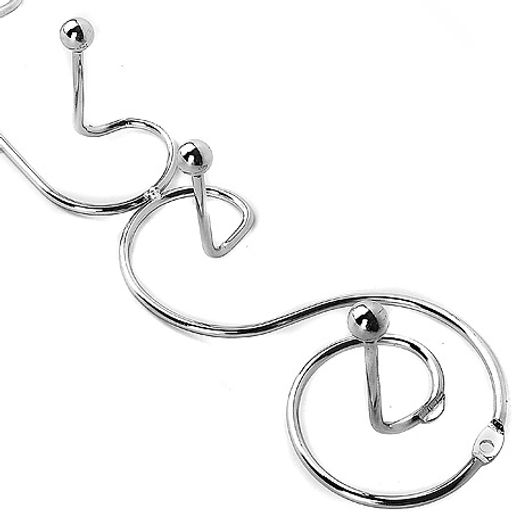 1452 Вешалка - крючок настенная металл (6кр)(х100) - Mayer&boch фото 2