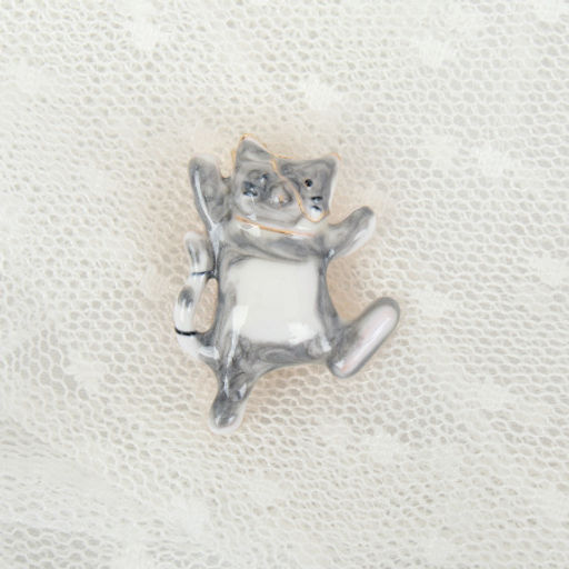 Брошь Кот / 3320 /уп 24/ - Галеонтрейд фото 2