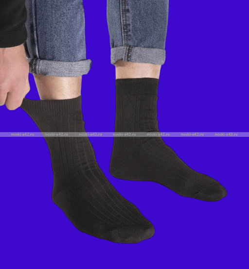 Цена за 10 пар. Ногинка носки мужские с-30 (плотные)