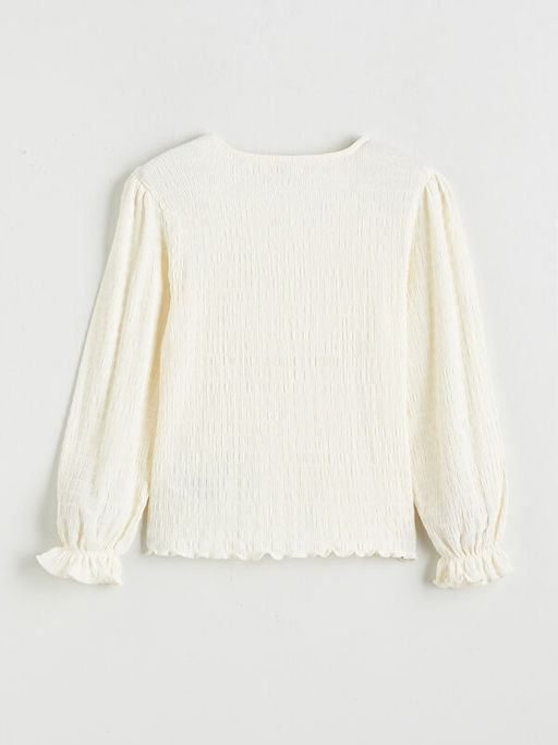 Fiyonk Detayl? K?z ?ocuk Ti??rt