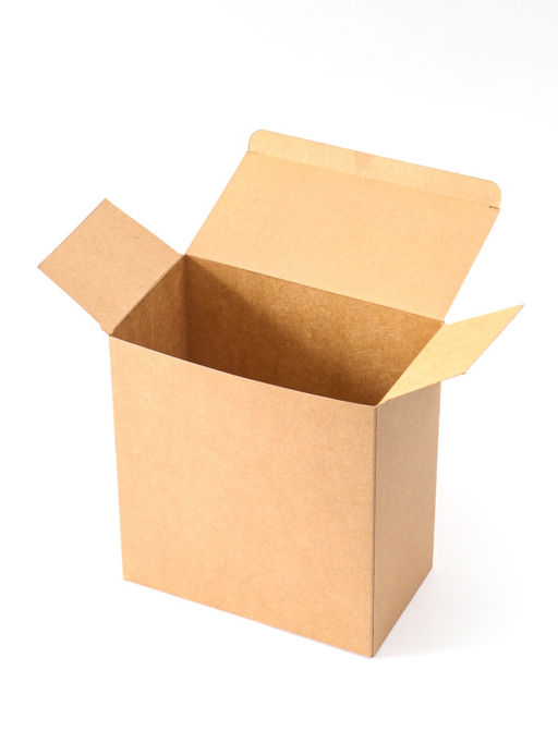 Цена за 5 шт. Коробка складная крафт, упаковка, 17.3×9.5×19.3 см