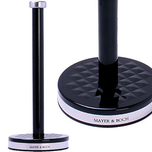 40567 Подставка для бумажных полотенец 13,5х33см нер/ст/жел/пластик MB (х12)