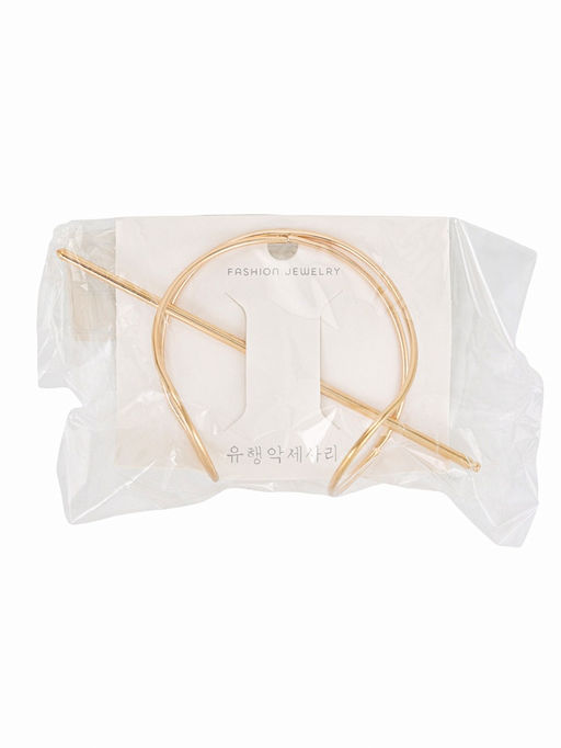 Цена за 2 шт. Зажим для волос «Джулен», 13×5 см, золото