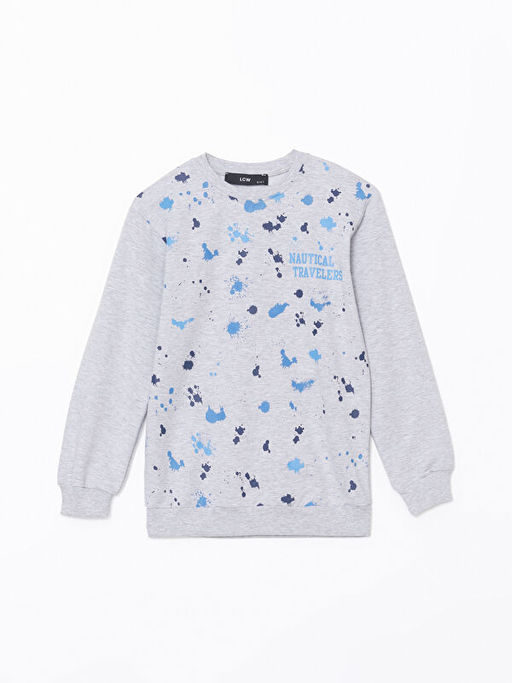 Bisiklet Yaka Erkek ?ocuk Sweatshirt ve E?ofman Alt