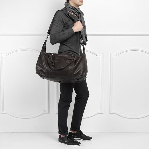 Мужская дорожная сумка GERARD HENON Артикул 1449450, темно-коричневый  фото 5