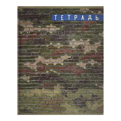 Цена за 10 шт. Тетрадь 96 листов в клетку Милитари, МИКС - Calligrata фото 8