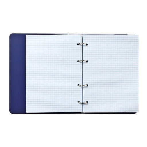Тетрадь на кольцах, в клетку, 120 листов Синяя, пластиковая обложка, блок офсет - Calligrata фото 10