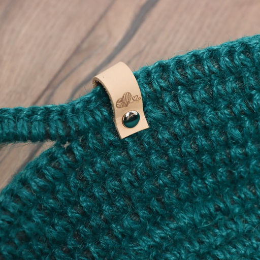 Лежанка для животных, D 35 см, зеленый, джут - Simaland фото 3