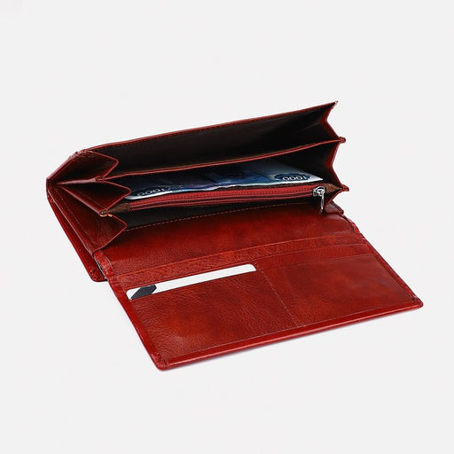 Кошелёк на магнитах, цвет рыжий - Simaland фото 4