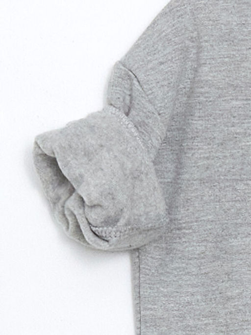 Bask?l? Kal?n Erkek Bebek Sweatshirt - Waikiki фото 3