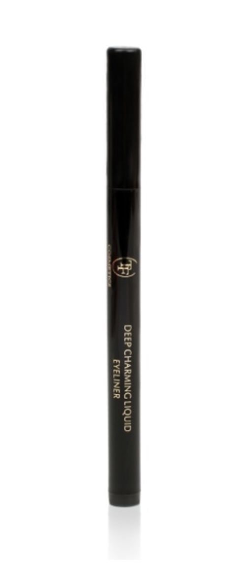 TF СTEL04 Подводка для глаз маркер с тонким аппликатором Deep Charming Liquid Eyeliner черная - Triumf фото 2