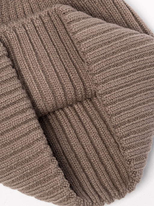 Шапка жен. шерсть+акр LB-A53054 taupe - Labbra фото 8