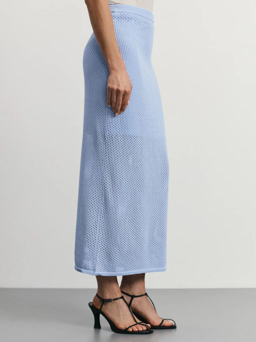 Вязаная юбка из вискозы / Zarina  фото 4