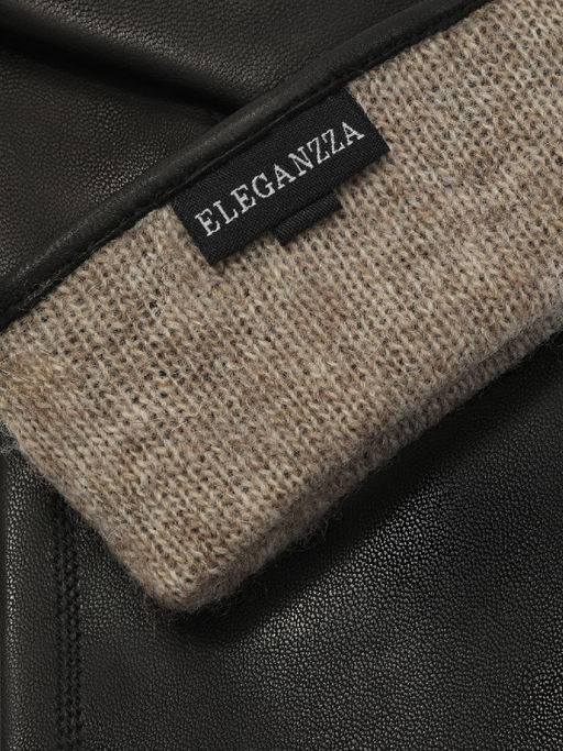 Перчатки женские ш+каш. IS02805-sh black - Eleganzza фото 4