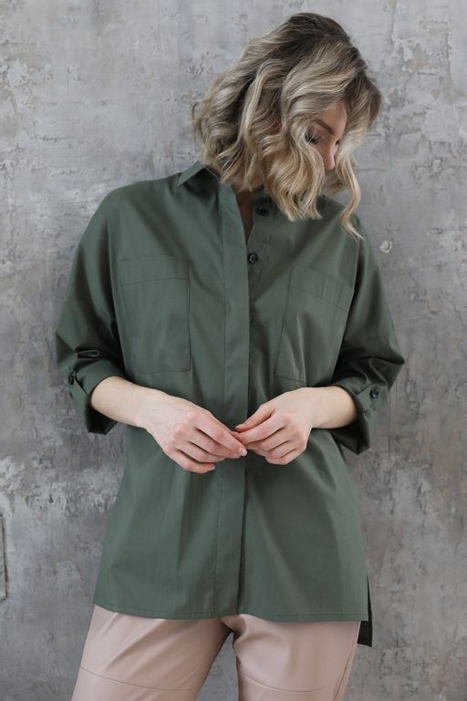 Рубашка свободного кроя - Looklikecat фото 7