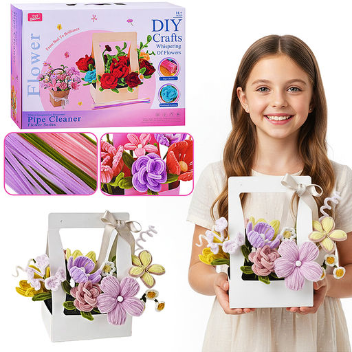 Набор творческая мастерская "Цветочный креатив" в коробке