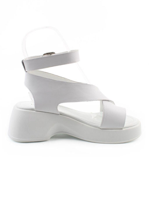 08-XT148-010 WHITE Босоножки женские (натуральная кожа)